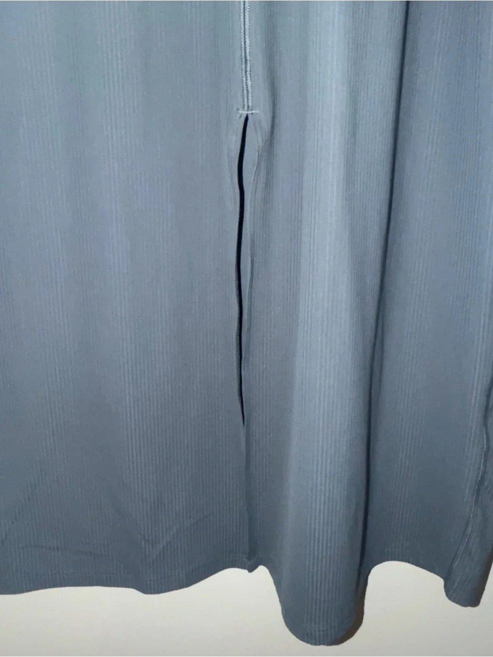 Lululemon All Aligned Ribbed Midi Dress Oil Grey Size 10